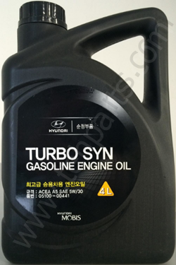 Hyundai turbo syn sae 5w-30 sm/gf-4, 4л