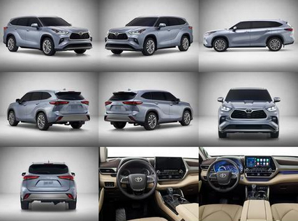 Обновленный Toyota Highlander 2020 года выпуска